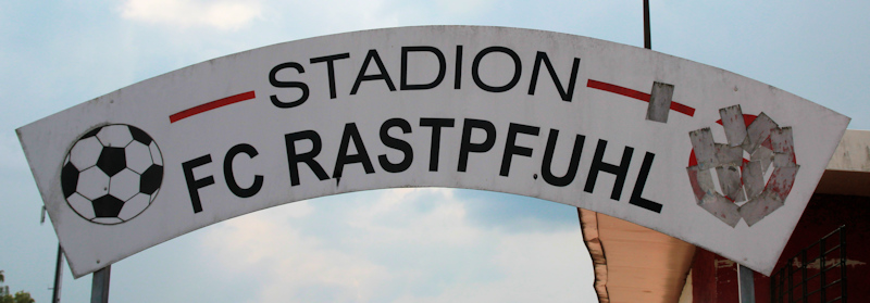 Stadionschild FC Rastpfuhl