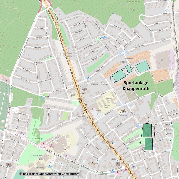 Sportplätze am Wallenbaum